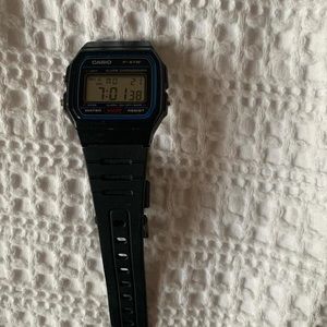 Casio water resistant watch $60